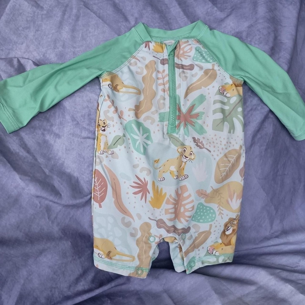 Disney Baby Lion King Swimsuit Romper Rashguard